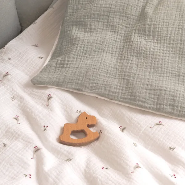 Комплект постельный для малышей Perina Muslin / КПБ3-М.1.22х2.8