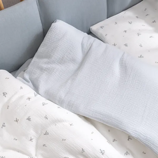 Комплект постельный для малышей Perina Muslin / КПБ3-М.1.23х2.9