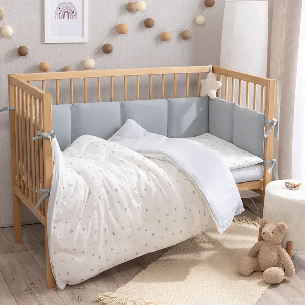 Комплект постельный для малышей Perina Muslin / КПБ3-М.1.23х2.9