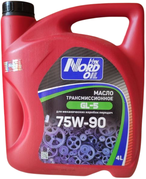 Трансмиссионное масло Nord Oil GL-5 75W90 / NRT013 - фото