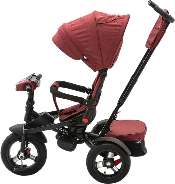 Трехколесный велосипед с ручкой ZigZag Lux 12/10 5099 / 33552 - фото