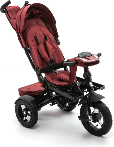 Трехколесный велосипед с ручкой ZigZag Lux 12/10 5099 / 33552