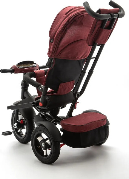 Трехколесный велосипед с ручкой ZigZag Lux 12/10 5099 / 33552