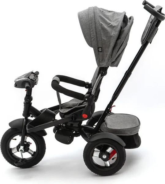 Трехколесный велосипед с ручкой ZigZag Lux 12/10 5099 / 33554