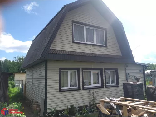 Сайдинг Альта-профиль Альта-Брус Премиум Ивори 3000х250мм