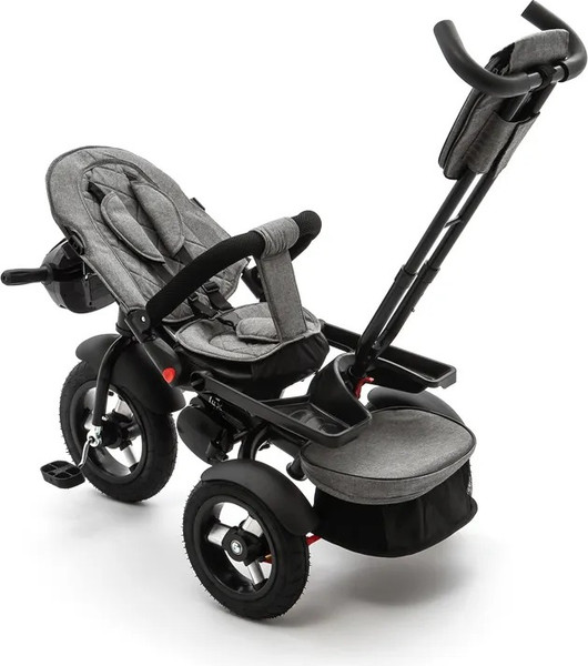 Трехколесный велосипед с ручкой ZigZag Lux 12/10 5099 / 33554