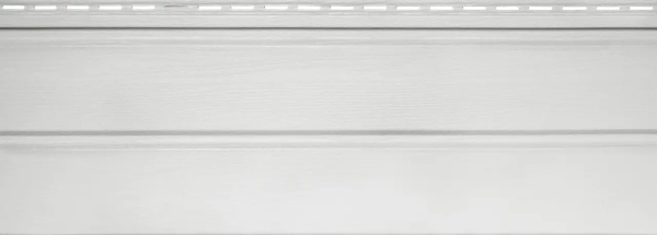 Сайдинг Альта-профиль Альта-Брус Премиум Светло-серый 3000х250мм - фото