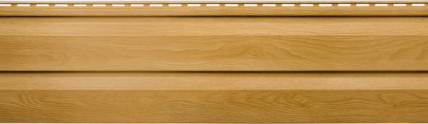 Сайдинг Альта-профиль Канада Плюс Люкс Каштан 3000х230мм - фото