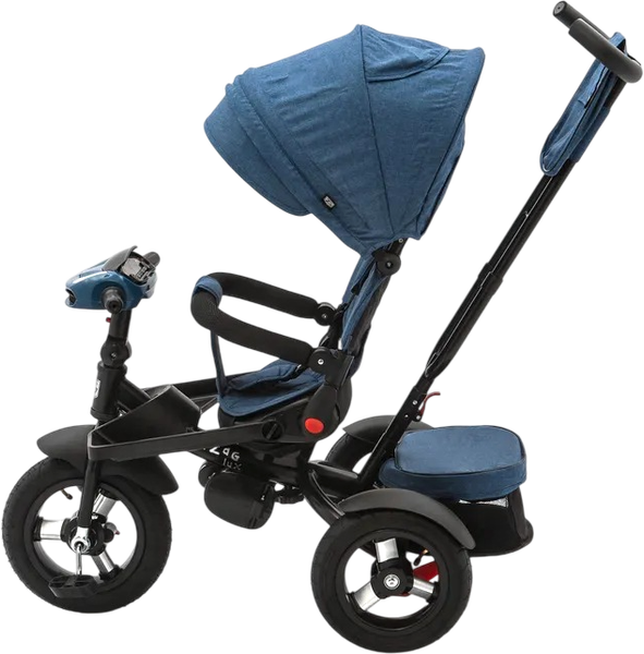 Трехколесный велосипед с ручкой ZigZag Lux 12/10 5099 / 33553 - фото