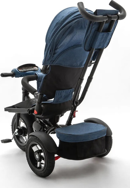 Трехколесный велосипед с ручкой ZigZag Lux 12/10 5099 / 33553