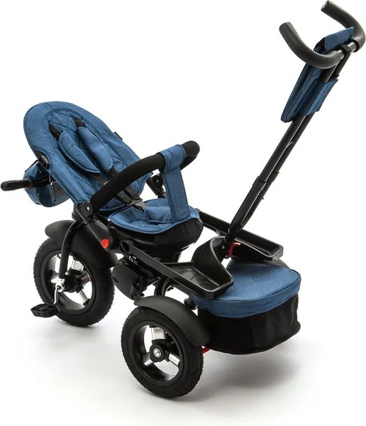 Трехколесный велосипед с ручкой ZigZag Lux 12/10 5099 / 33553