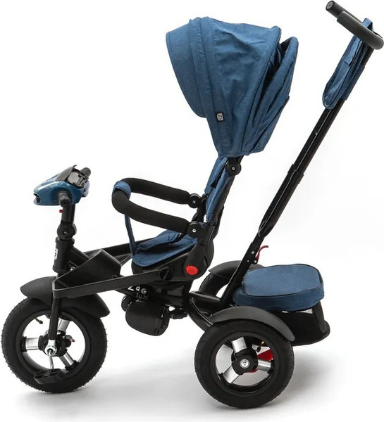 Трехколесный велосипед с ручкой ZigZag Lux 12/10 5099 / 33553