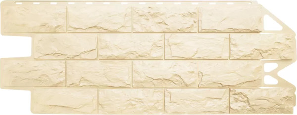 Сайдинг Альта-профиль Фагот ЭКО Песчаный - фото