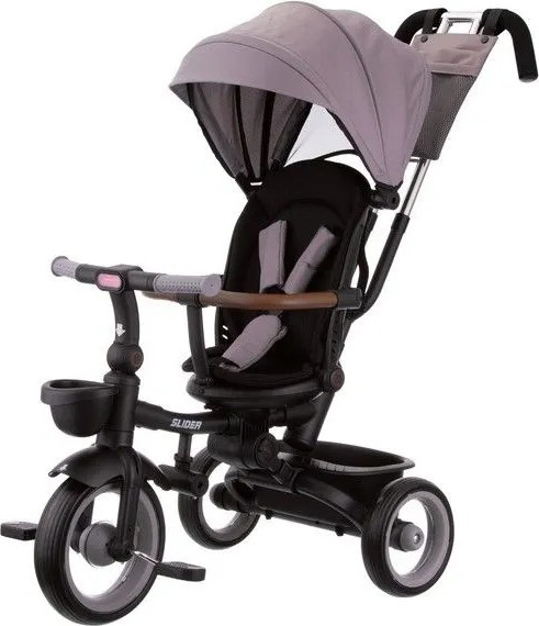 Трехколесный велосипед с ручкой Slider HM-618GY-2 - фото