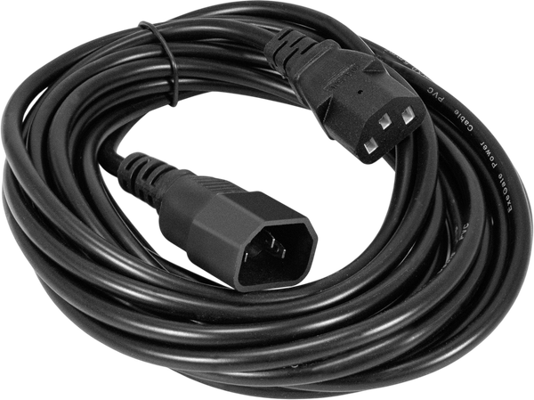 Кабель ExeGate Power EC-5P-C13-C14 3x1.0Cu / EP280632RUS - фото