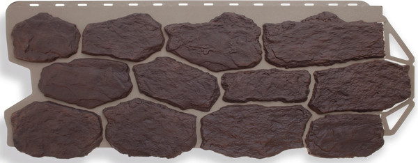 Фасадная панель Альта-профиль Бутовый камень Датский - фото