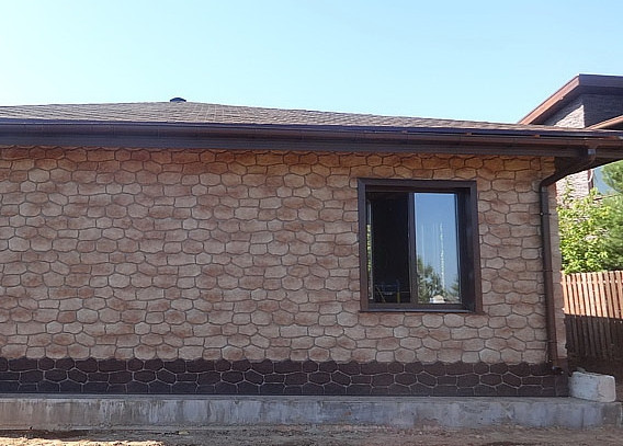 Фасадная панель Альта-профиль Бутовый камень Датский