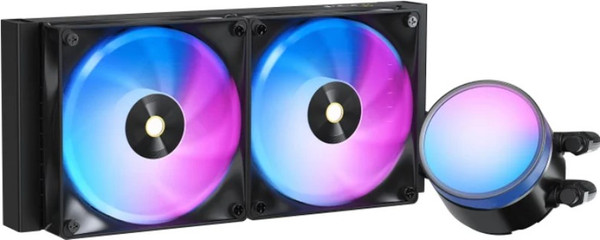 Кулер для процессора Ocypus Delta L24 BK ARGB V2 / Delta-L24-BK2AAWNN02X-GL - фото