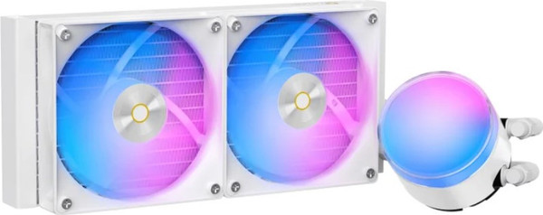 Кулер для процессора Ocypus Delta L24 WH ARGB V2 / Delta-L24-WH2AAWNN02X-GL - фото