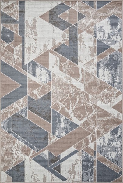 Ковер Merinos Sierra F354-STAN-BEIGE-BLUE - фото