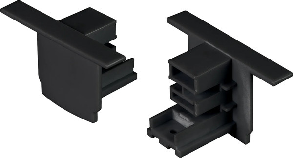 Заглушка для профиля Arlight LGD-4TR-CAP-F-BK C / 033405 - фото