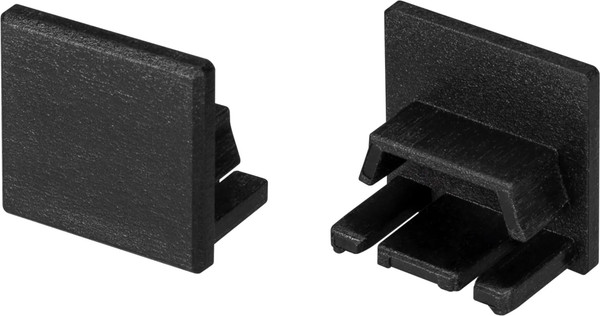 Заглушка для профиля Arlight MIC-H-COMFY BLACK глухая / 029846 - фото