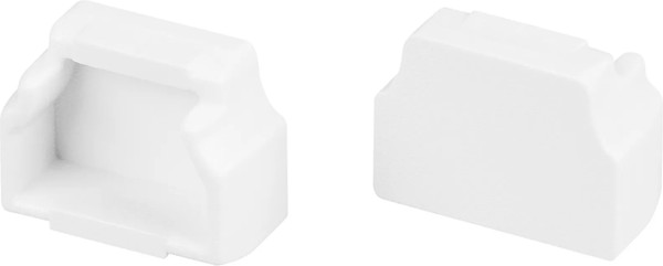 Заглушка для профиля Arlight СEIL-S12-SHADOW-20-SIDE WHITE глухая / 053817 - фото