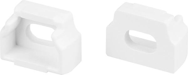 Заглушка для профиля Arlight СEIL-S12-SHADOW-20-SIDE WHITE с отверстием / 053816 - фото