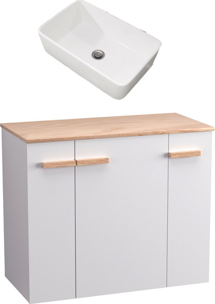Тумба с умывальником Lauter Adri 79 + 21674A - фото