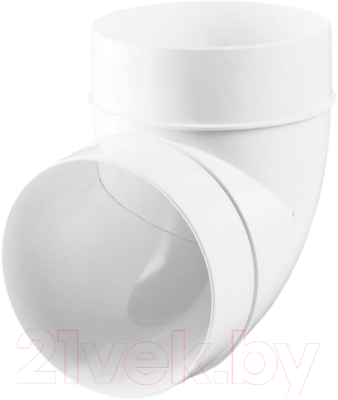 Колено воздуховода Vents 323 - фото