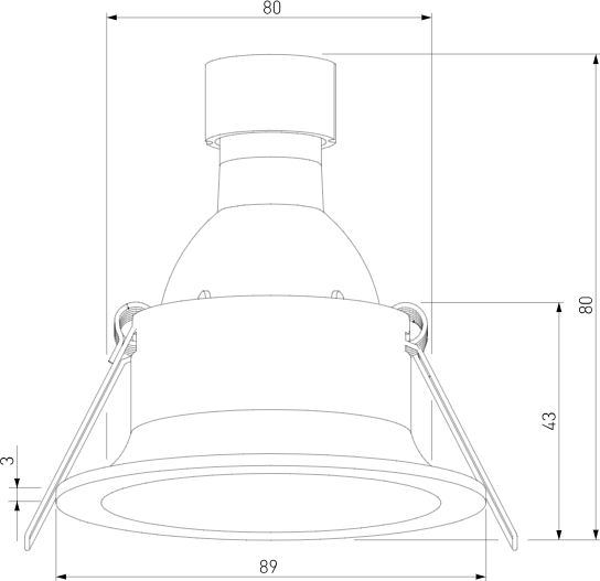 Точечный светильник Elektrostandard 25058/01 GU10