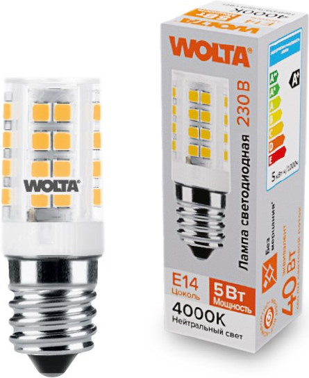Лампа Wolta WSTD-JCD-5W4KE14-C