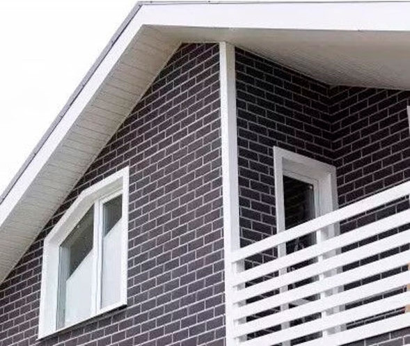 Фасадная плитка Технониколь Hauberk Кирпич Оптима Шотландский 4T4X21-9023RUS