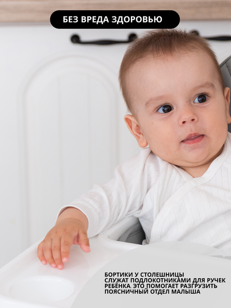 Стульчик для кормления VipBaby 3в1 Loft