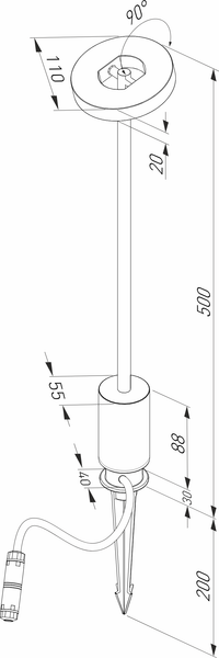 Светильник уличный Elektrostandard Verano 35185/S
