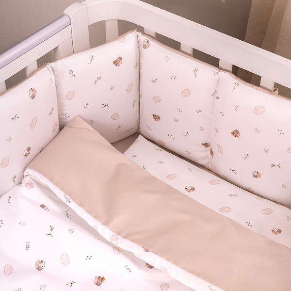 Комплект постельный для малышей Perina Sleepy / КПП6.100-SL.04