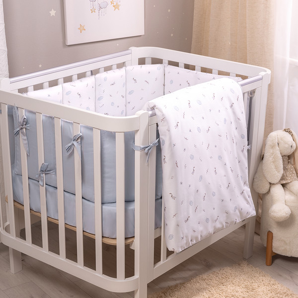 Комплект постельный для малышей Perina Sleepy / КПП6.100-SL.10