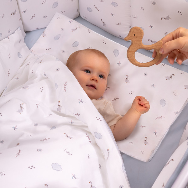 Комплект постельный для малышей Perina Sleepy / КПП6.100-SL.10