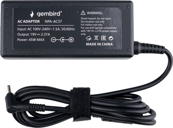 Зарядное устройство для ноутбука Gembird NPA-AC37