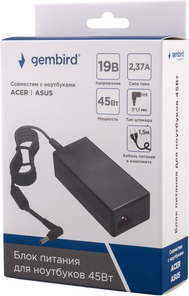 Зарядное устройство для ноутбука Gembird NPA-AC37