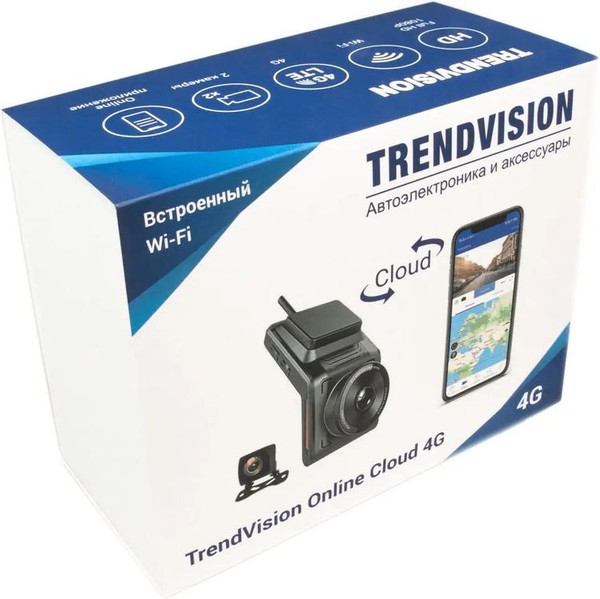 Автомобильный видеорегистратор TrendVision Online Cloud 4G