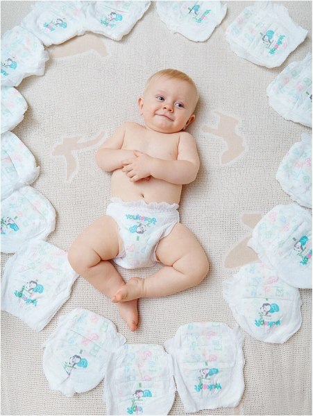 Подгузники-трусики детские Youkosoft Ультратонкие премиум 9-14 L