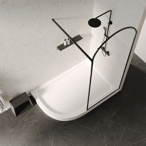 Душевой поддон Abber AD3E120 R 120х90