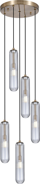 Люстра ESCADA 160001/5P G9x5W Brass / ES0000012 - фото