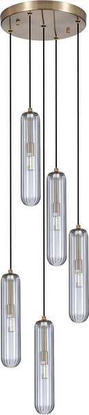 Люстра ESCADA 160001/5P G9x5W Brass / ES0000012