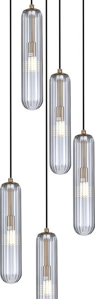 Люстра ESCADA 160001/5P G9x5W Brass / ES0000012