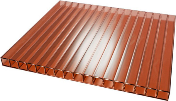 Сотовый поликарбонат TitanPlast T 2100x6000x6мм 0.71кг/м2 - фото