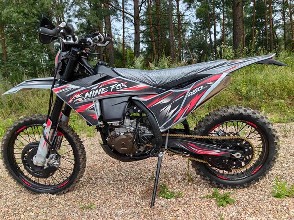 Мотоцикл кроссовый Nine Fox Strider 450