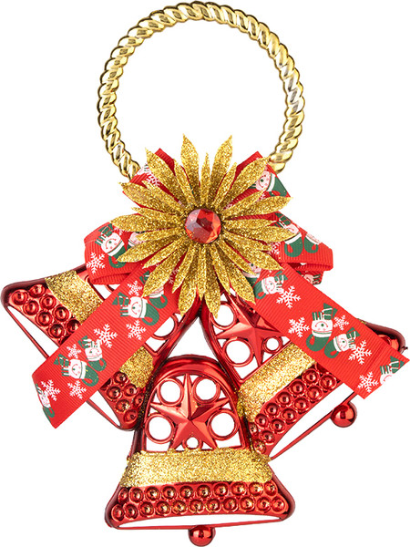 Елочная игрушка Волшебная страна Колокольчики SYLD-5025045 / 110117 - фото