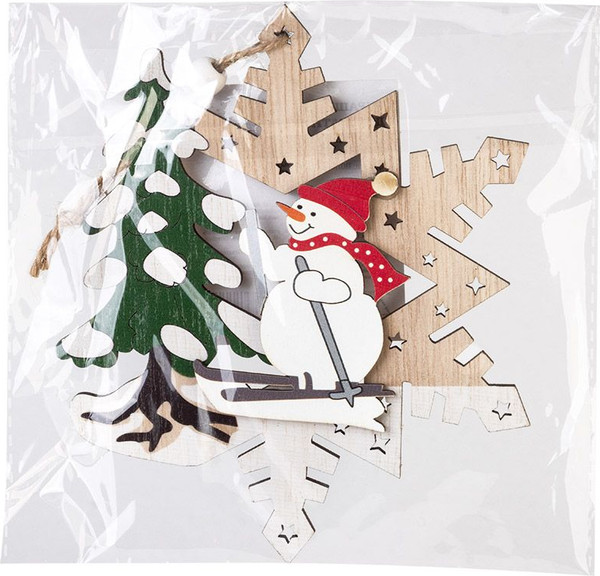 Елочная игрушка Волшебная страна Зимние забавы 110110